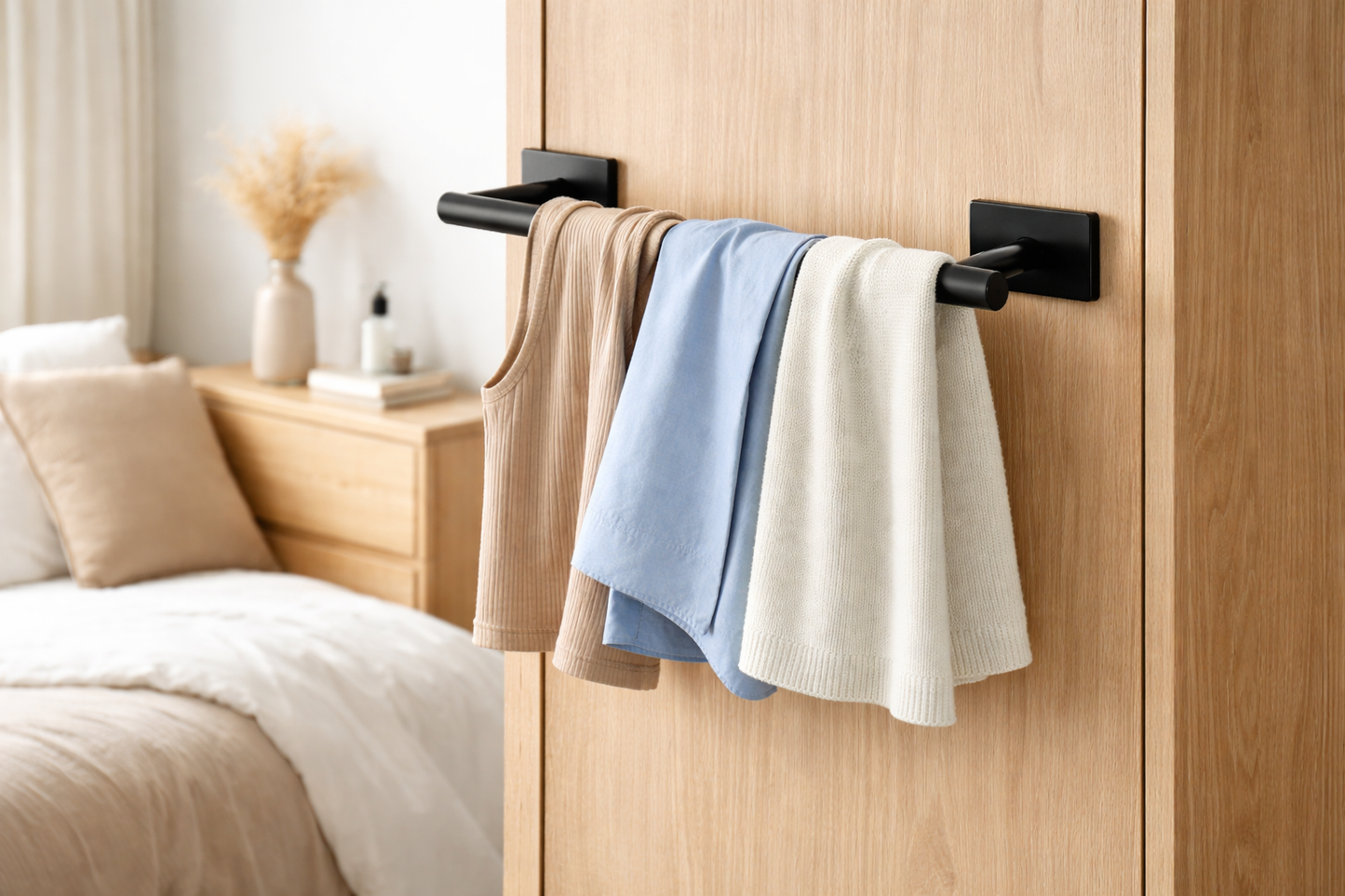 Zelfklevend Handdoekrek