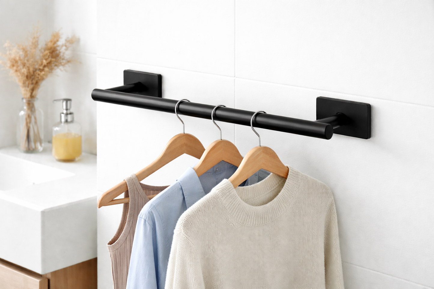 Zelfklevend Handdoekrek