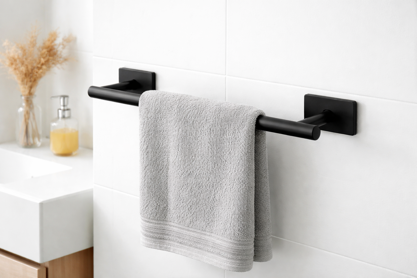 Zelfklevend Handdoekrek