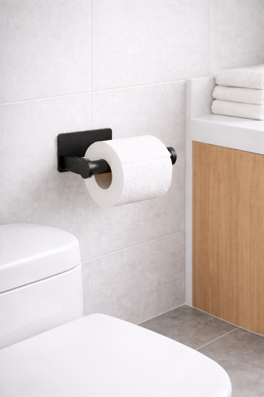 Zelfklevende WC Rolhouder
