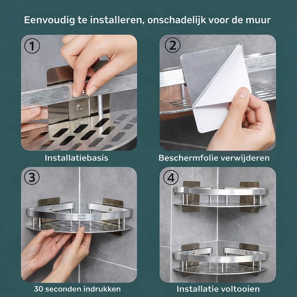 Zelfklevende Doucherek