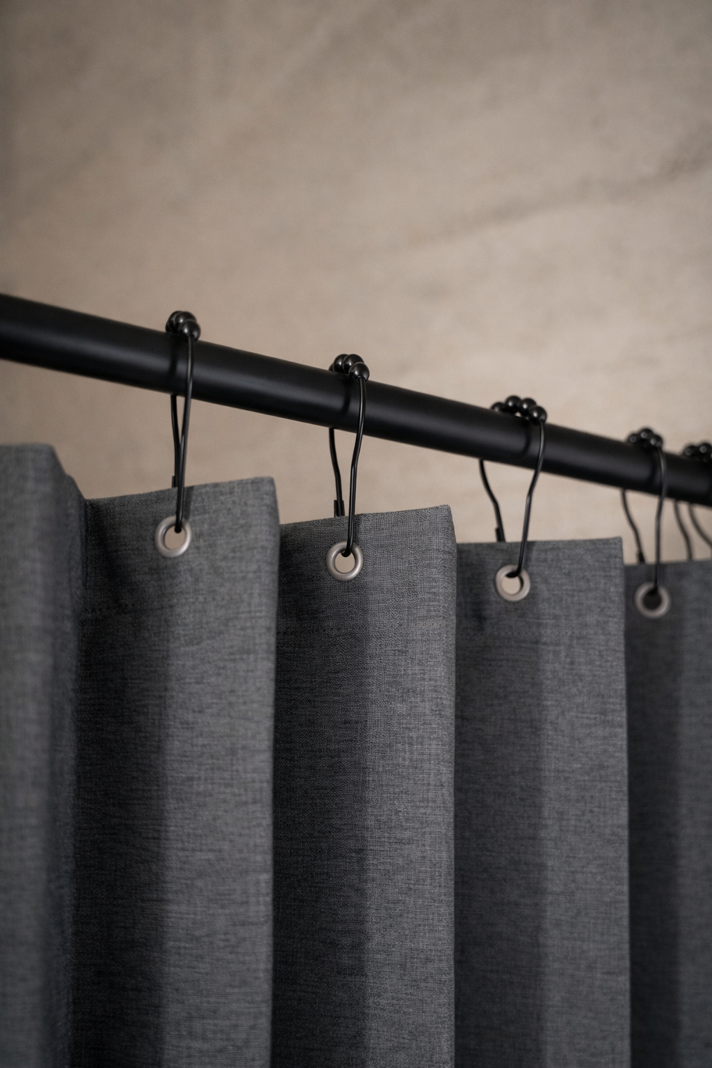 Vouwbaar douchegordijn